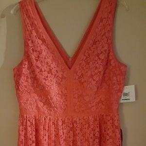 Maggy London Plead Lace Dress